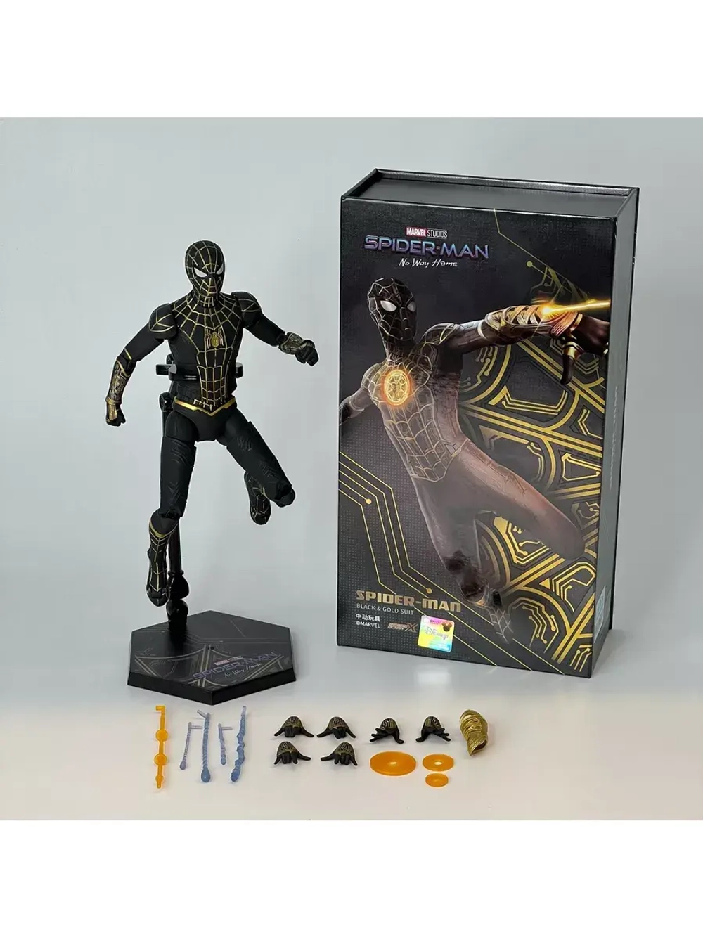 Человек-паук Marvel ZD Toys 1913-01 интегрированный костюм
