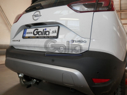 Фаркоп оцинкованный Galia O070C для OPEL Crossland X 2017-(паспорт и сертификат в комплекте)(без электрики)