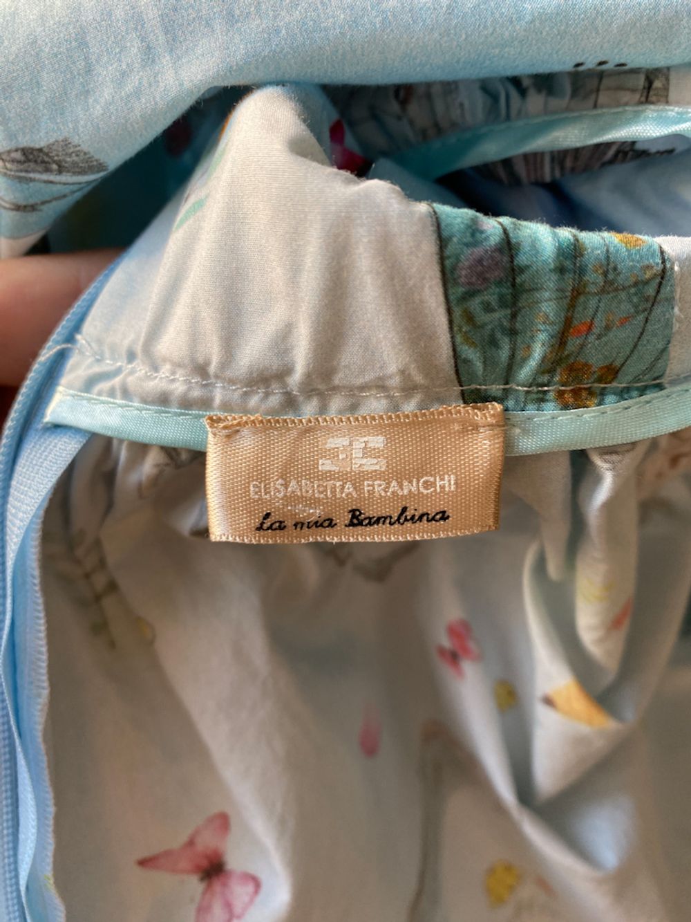 Хлопковое платье Elisabetta Franchi, 140