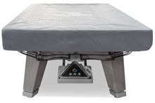 Бильярдный стол для пула "Rasson Acurra" 9 футов (серый, сланец 25 мм) в комплекте с плитой, аксессуары и сукно