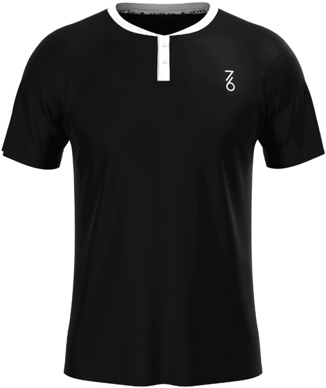 Поло мужское 7/6 Ankl Polo -  Black/White, арт. PL7060-0603