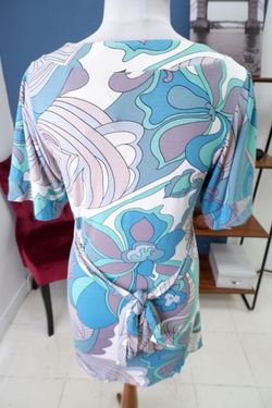 Блузка-туника Acasta с принтом 44 размер