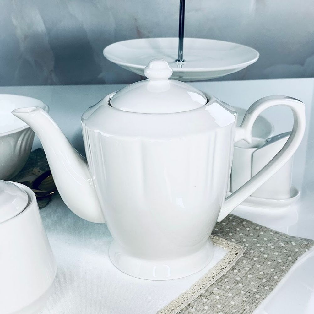 Lenardi 118-142 Чайник заварочный 800мл RESTO в под.уп.(х12)Фарфор