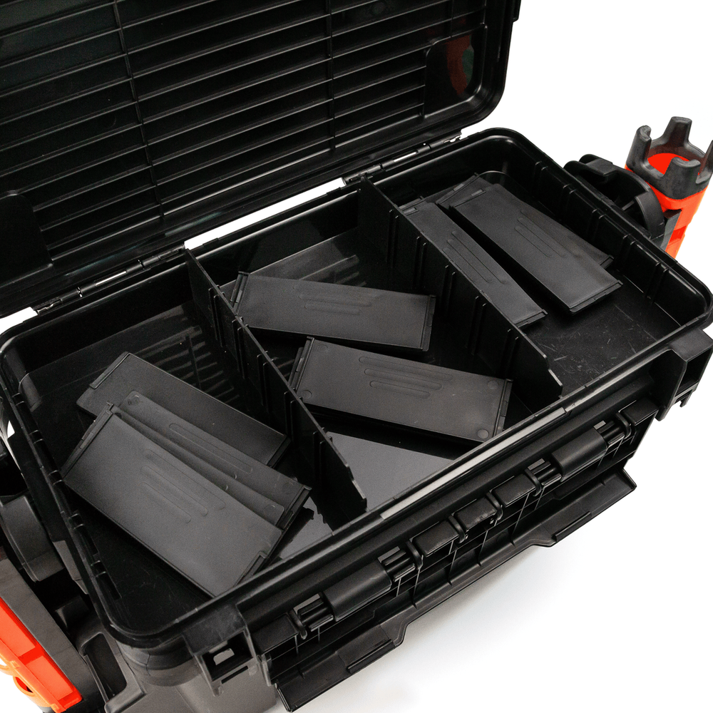 Ящик-стул Columbia (+2удочкодержателя), Средний