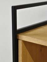 Стеллаж из дуба Бьерн 195х35х180 см