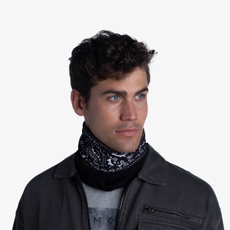 Шарф-труба трансформер Buff Polar Cashmere Black Фото 5