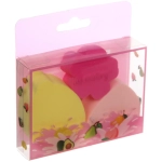 Спонжи для макияжа 3шт «ЭФФЕКТО», тропики, цвет микс, 8,2*6*2см