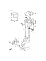 Прокладка под двигатель DF8A/9.9