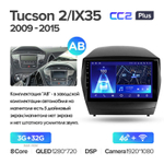 Teyes CC2 Plus 9" для Hyundai Tucson, ix35 2009-2015