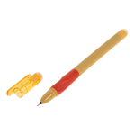 Ручка пиши-стирай 0,5 мм, синяя, трехгранный корпус, 3 цвета микс