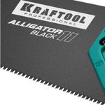KRAFTOOL Alligator Black 11, 500 мм, ножовка для точного реза (15205-50)