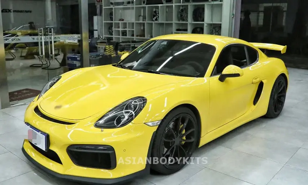 Обвес переделка в GT4 для Porsche Boxster/Cayman 981 2013-2016 Порше