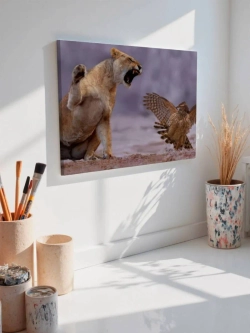 Картина на стену 40 X 50 Хищники