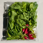 Редис "французский завтрак" ботвой "О, Батат", 200 г (цена указана за 200 г, вес может отличаться)