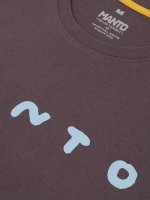 Футболка MANTO BLACKEYE сливового