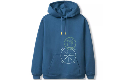 Худи THE NORTH FACE x Brain Dead Drop Shoulder Hoodie, NF0A3YCV-HDC