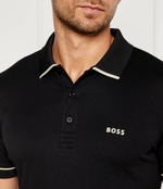 Поло Paule BOSS GREEN - черный(50519720)