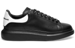 Alexander McQueen Alexander McQueen cowhide thick-soled sports fashion sneakers men's black and white