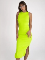 Платье лапша длинное без рукавов