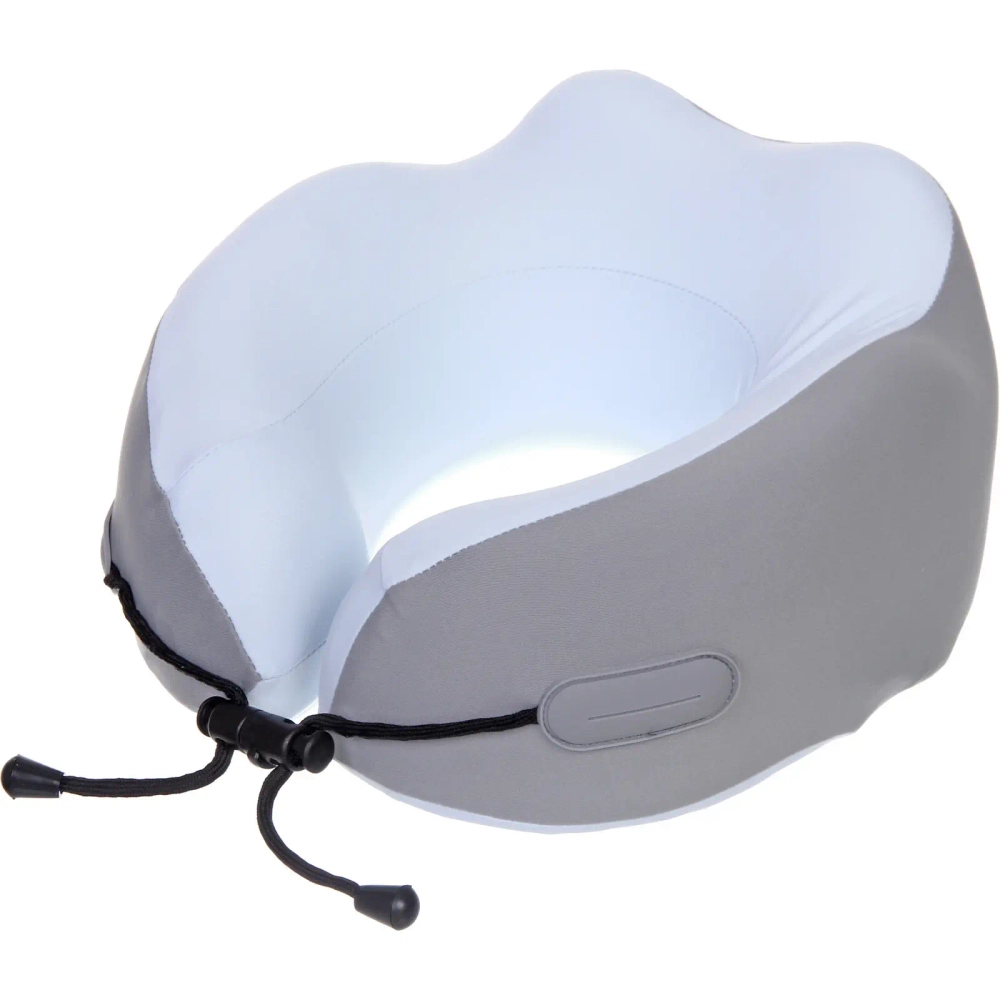 Подушка дорожная «TRIP - Dream», мемори-эффект, цвет голубой