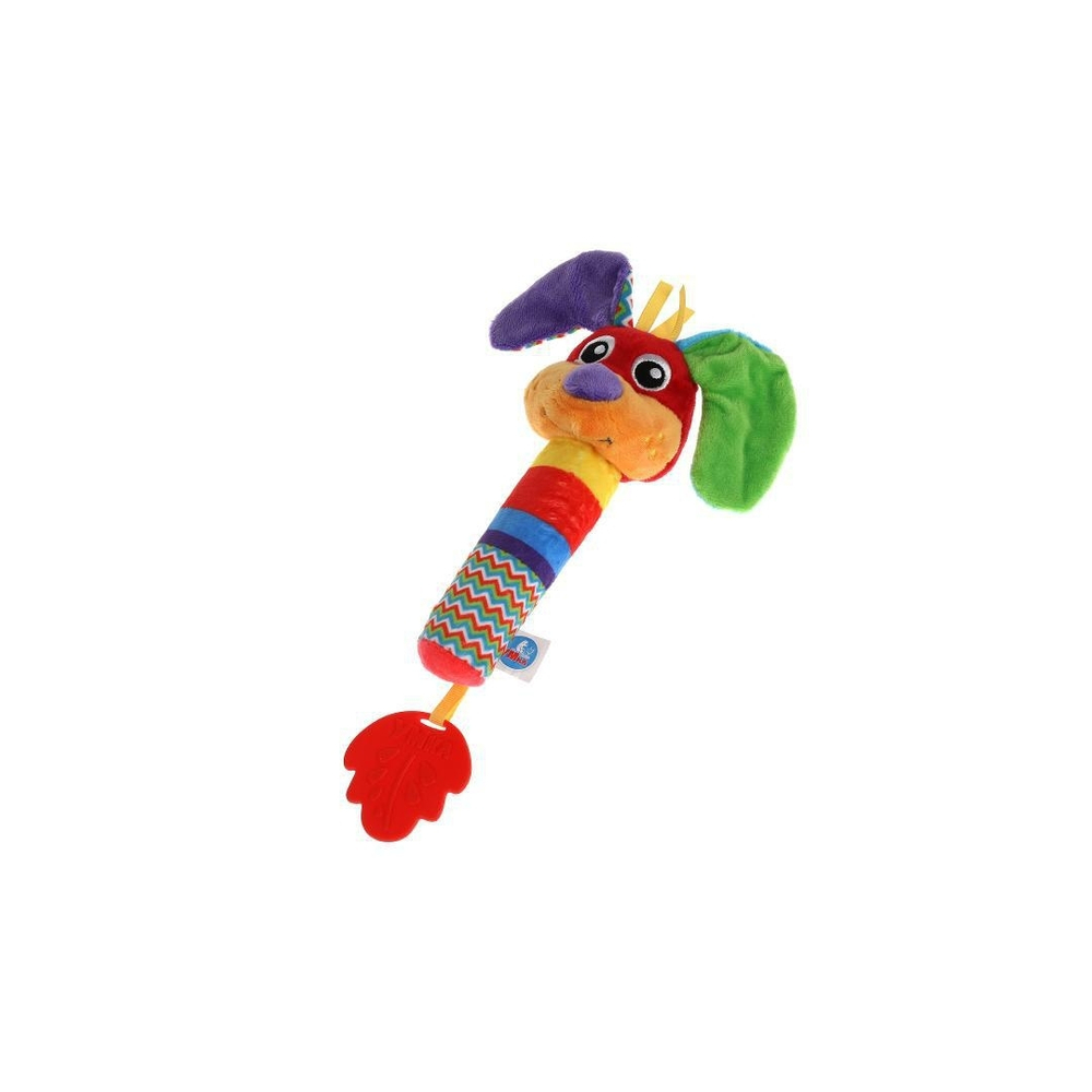 315966/Текстильная игрушка погремушка собака пищалка функционал Умка/RS-D4/1