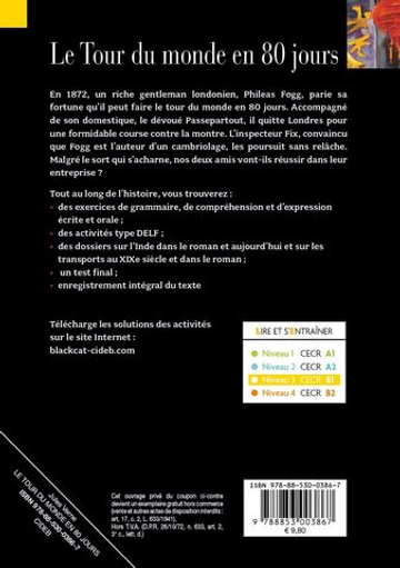 Tour Du Monde En 80 Jours (Le) Livre +D