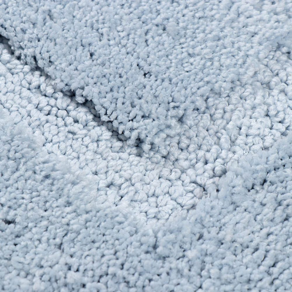 Коврик для ванной, 0.5х0.8 м, ПЭ, бирюз, Альпака, PU010240