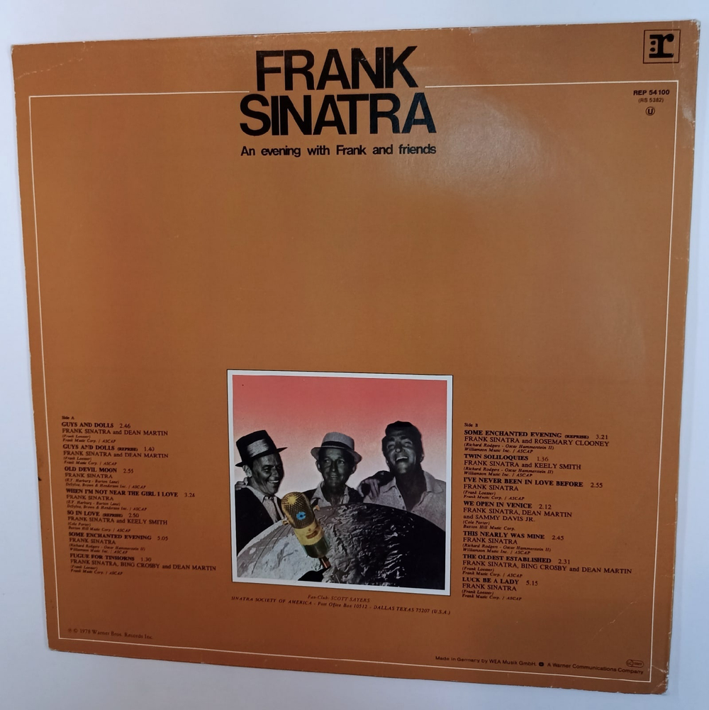 Frank Sinatra An Evening With Frank And Friends (Germany 1978)
