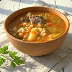 Суп рассольник с перловой крупой /350мл