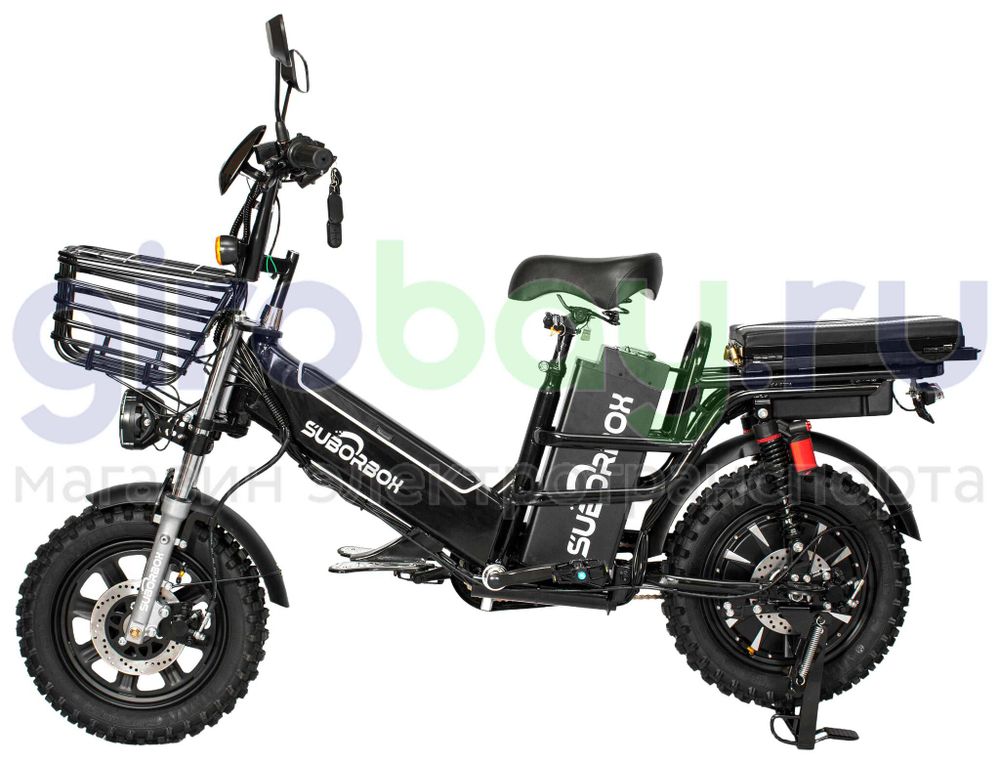 Электровелосипед SUBORBOX B01 (60V/31Ah) внедорожная резина фото №3