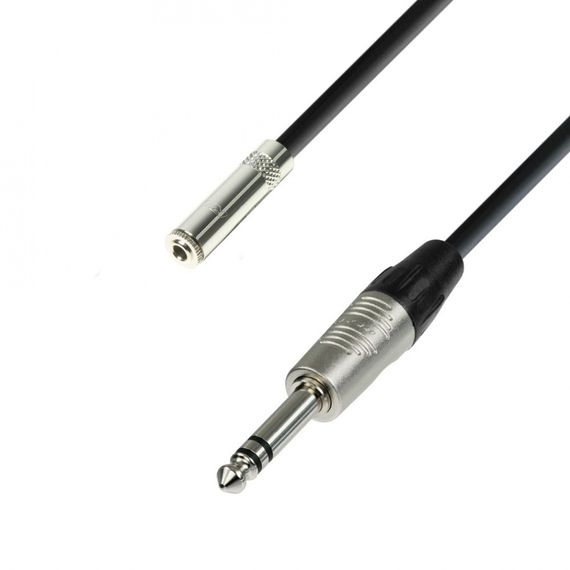 Adam Hall K4 BYV 0300 - кабель удлинительный для наушников, TRS (jack) 3.5 mm (F) stereo - TRS (jack