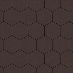 Тротуарная плитка СОТЫ - Стандарт Коричневый