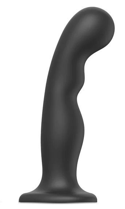 Насадка Strap-On-Me Dildo Plug XXL с присоской, черная