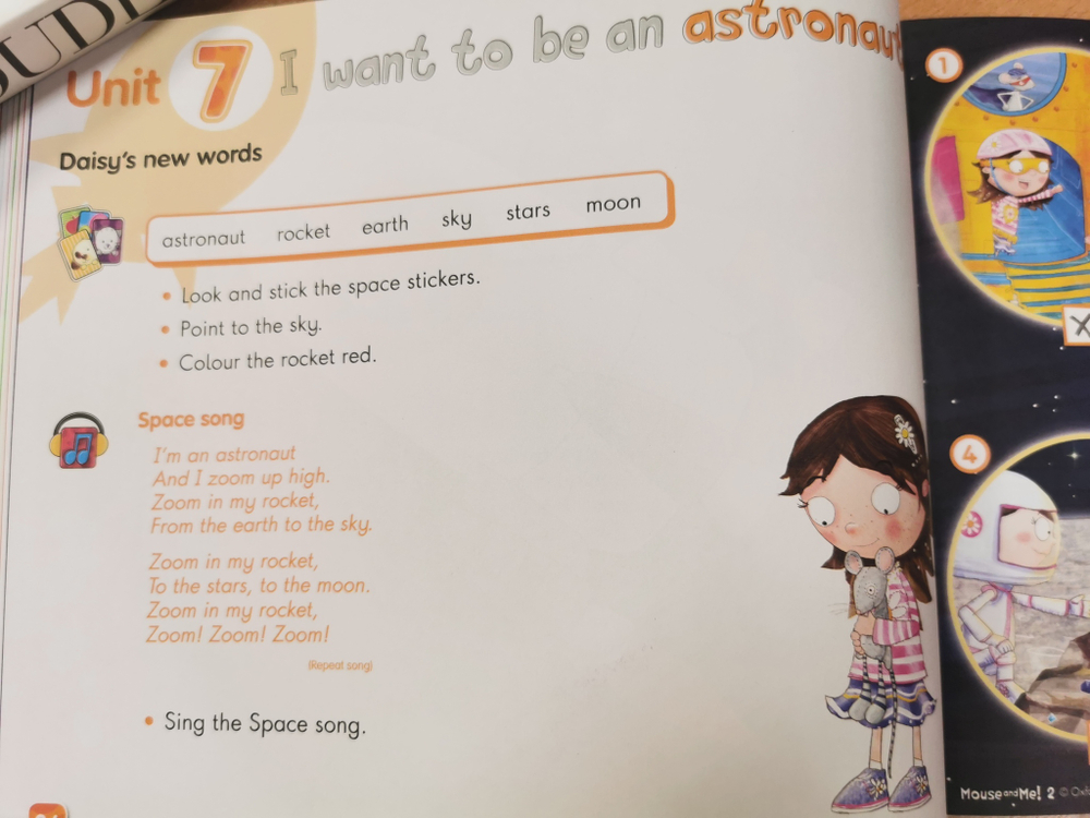 Mouse and Me!: Level 2 Student's Book & OL CARD PACK