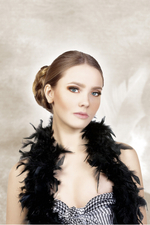 Густые черные накладные реснички Premium (Цвет: черный)