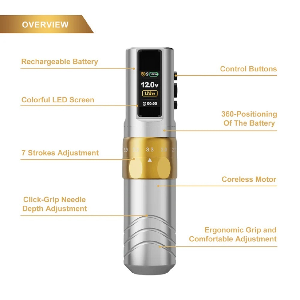 Тату машинка Jconly Epoch R3 Gray