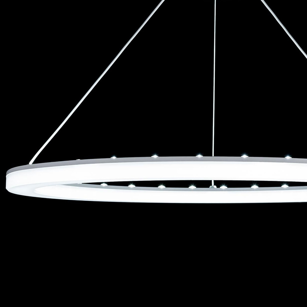 Citilux Электрон CL710B64S LED Люстра подвесная с пультом Белая