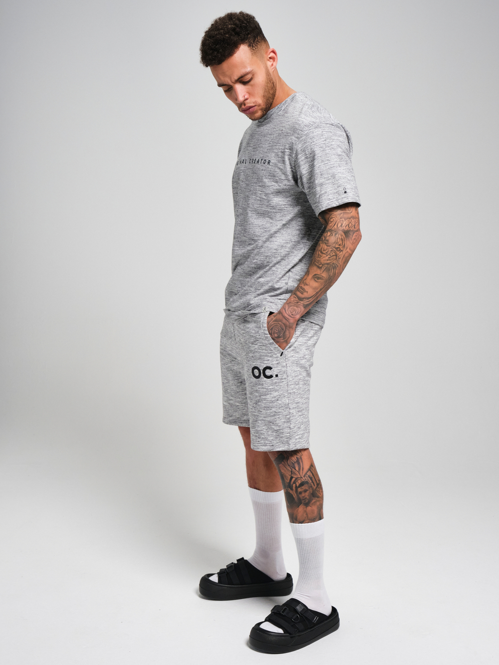 Футболка мужская ORIGINAL CREATOR OC. T-SHIRT, Серый
