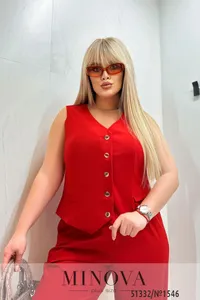 Костюм 1546-красный Minova