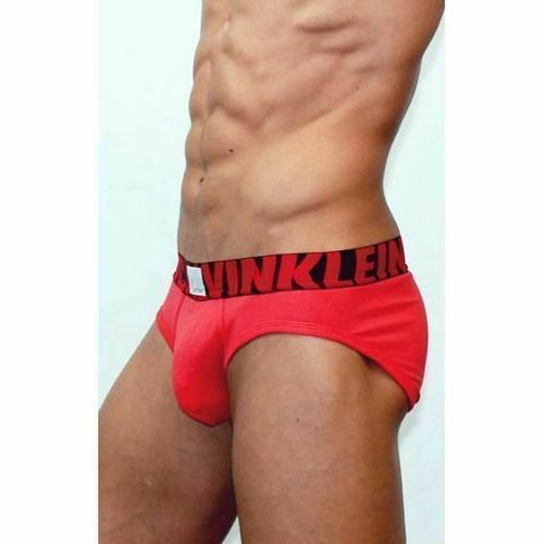 Мужские трусы брифы красные Calvin Klein X Word Trunk Red CK00392