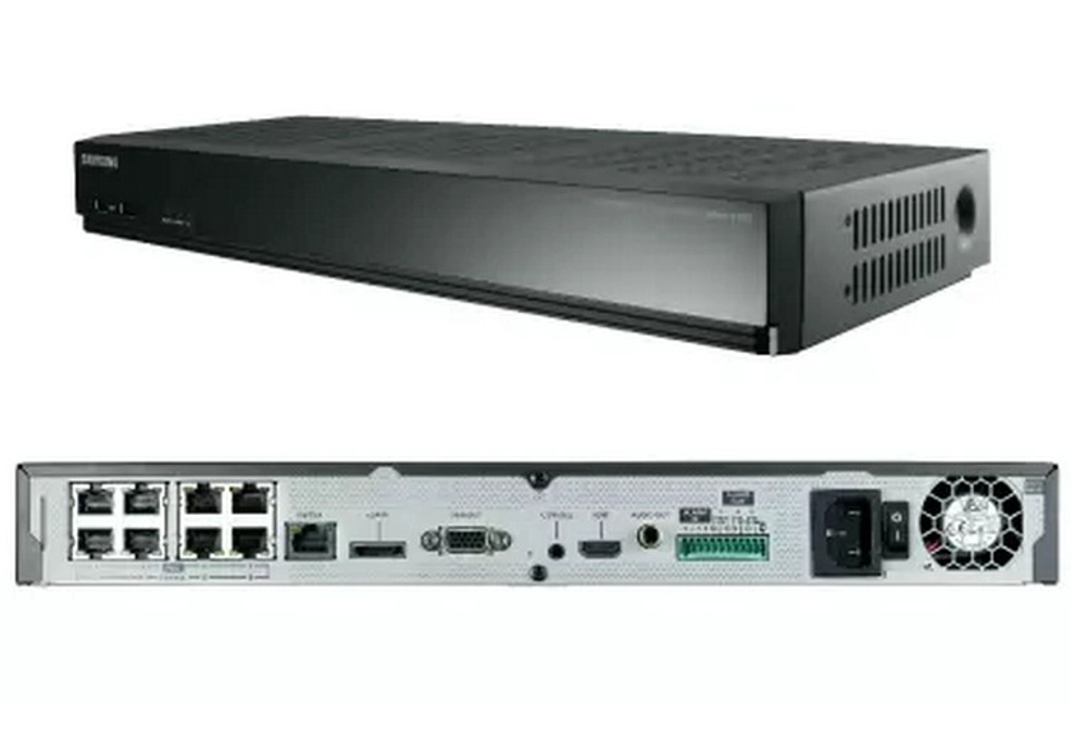 SRN-873SP (Samsung) 8-и канальный IP видеорегистратор с PoE