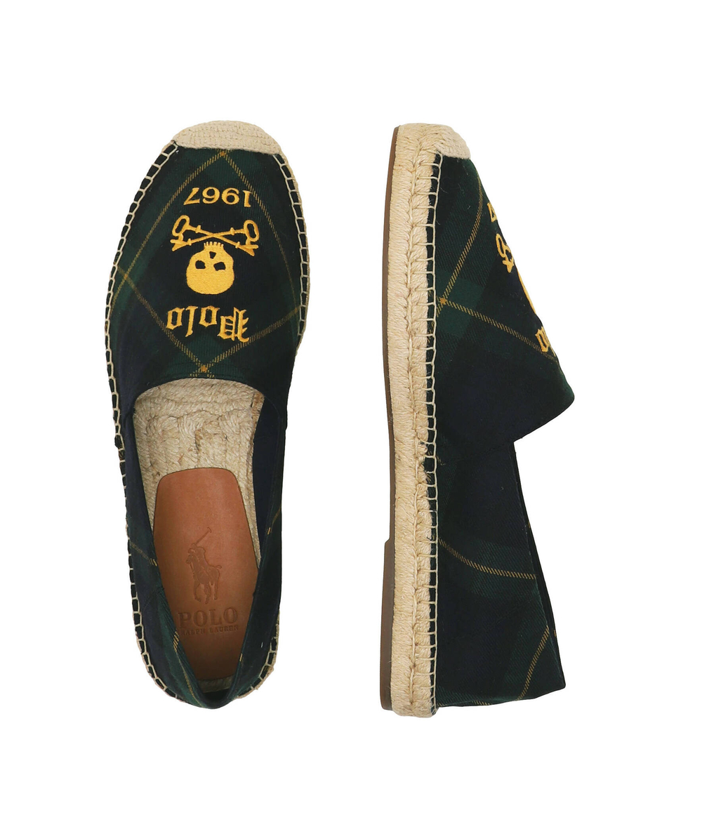 Эспадрильи CEVIO POLO RALPH LAUREN - темно-зеленый(803931545)