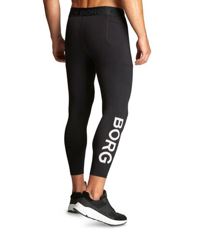 Мужские теннисные штаны Björn Borg Tights M - black beauty