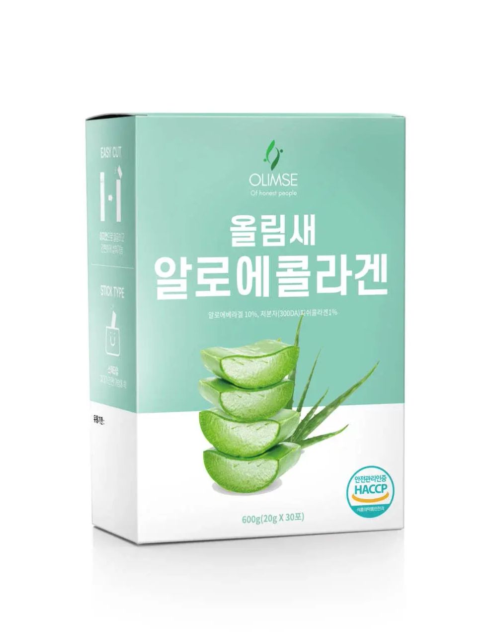 Коллаген Olimse Алое, упаковка: 30 шт по 20 г