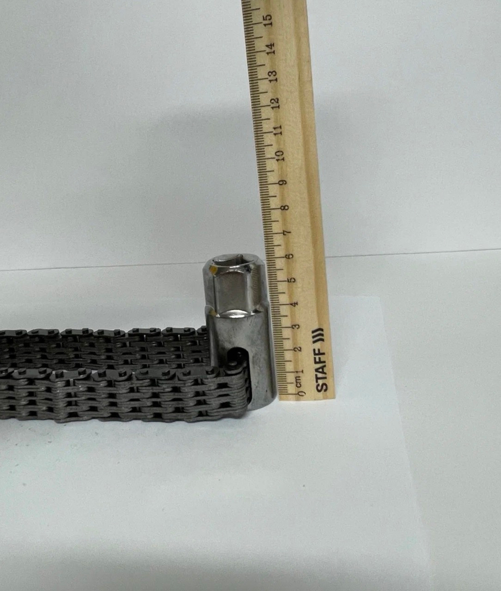 Съемник масляного фильтра цепной 21-120 мм, ключ масляного фильтра, DN723 (1 шт.)