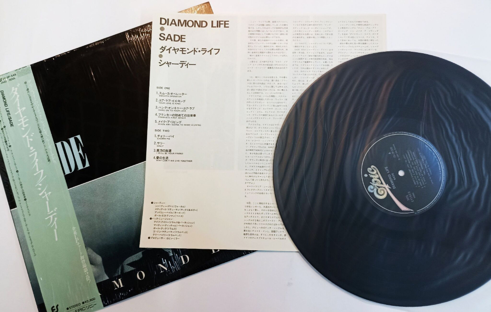 Винтажная виниловая пластинка Sade Diamond Life (Japan 1984)