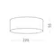 ST606.442.27 Светильник потолочный Черный LED 1*27W 4000K 2 430Lm Ra>90 120° IP20 D220xH55 185-265V Накладные светильники