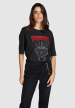 Футболка Marc Aurel 73644 черный FOREVER красным