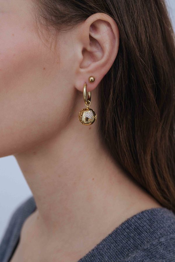 Моносерьга гвоздик