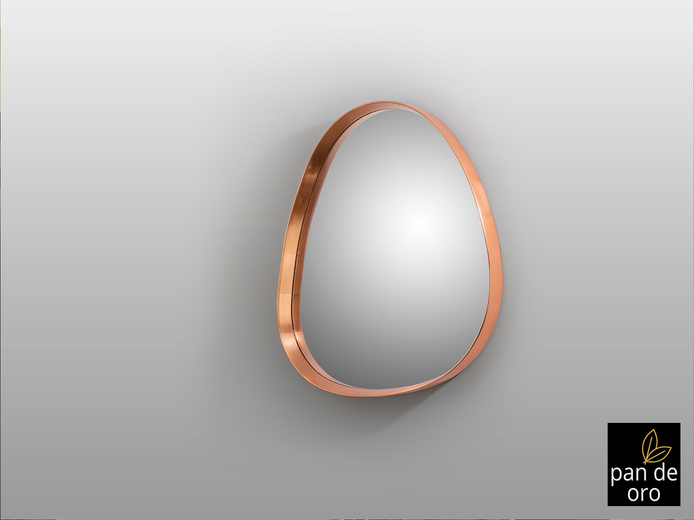 Julie Маленькое зеркало розовое золото